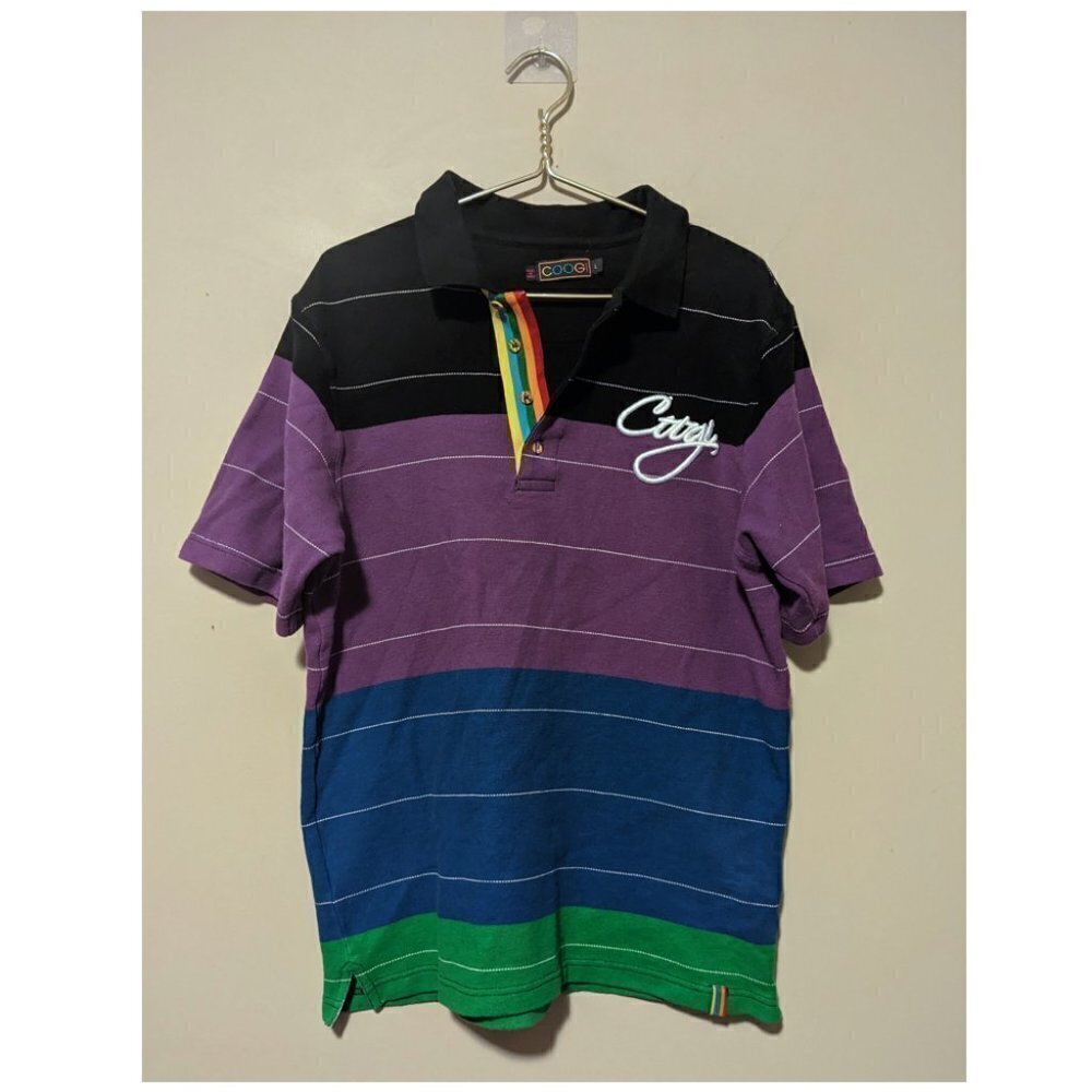 Coogi Textured Polo Shirt